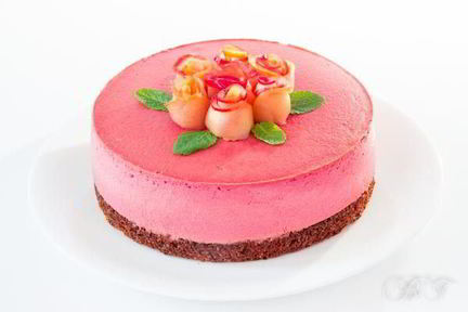 Амарантовый чизкейк