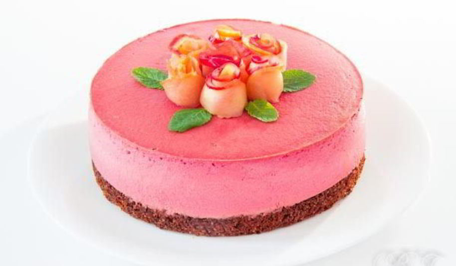 Рецепт амарантовый чизкейк