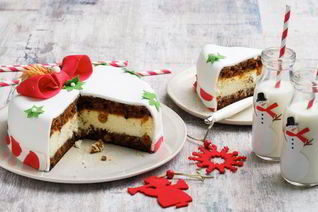 Апельсиново-морковный чизкейк