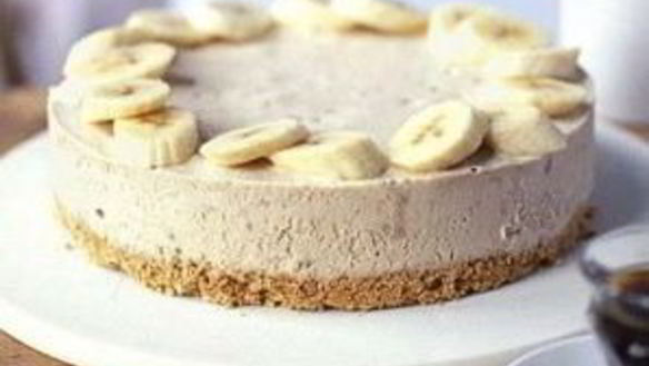 ШАГ 4. банановый чизкейк без выпечки