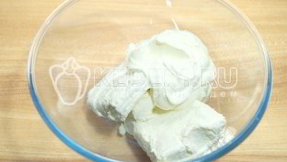 ШАГ 8. банановый чизкейк с творогом