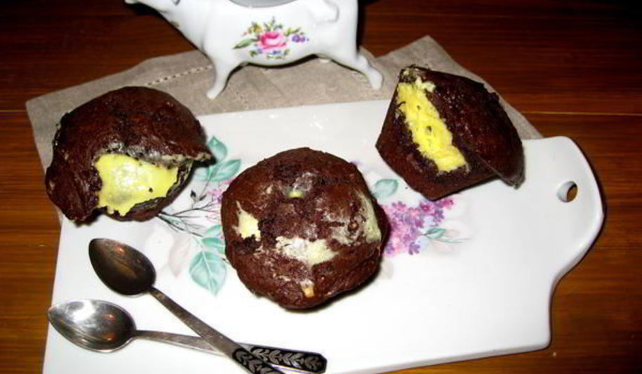 Рецепт брауни-чизкейк корова