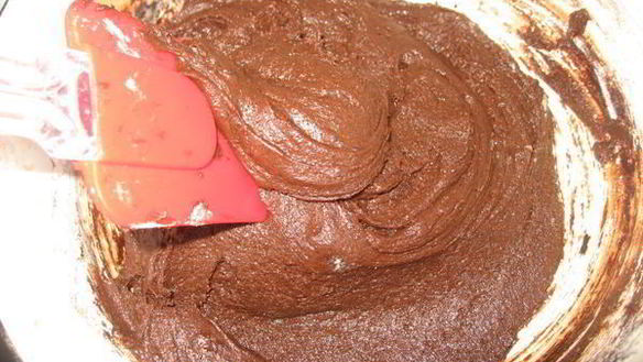 ШАГ 2. брауни-чизкейк корова