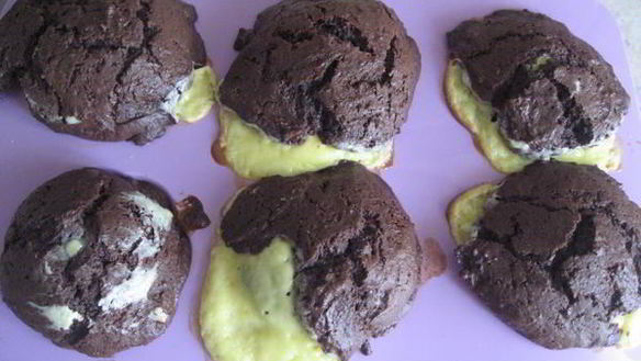 ШАГ 7. брауни-чизкейк корова