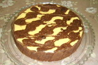 Чизкейк апельсиново-шоколадный