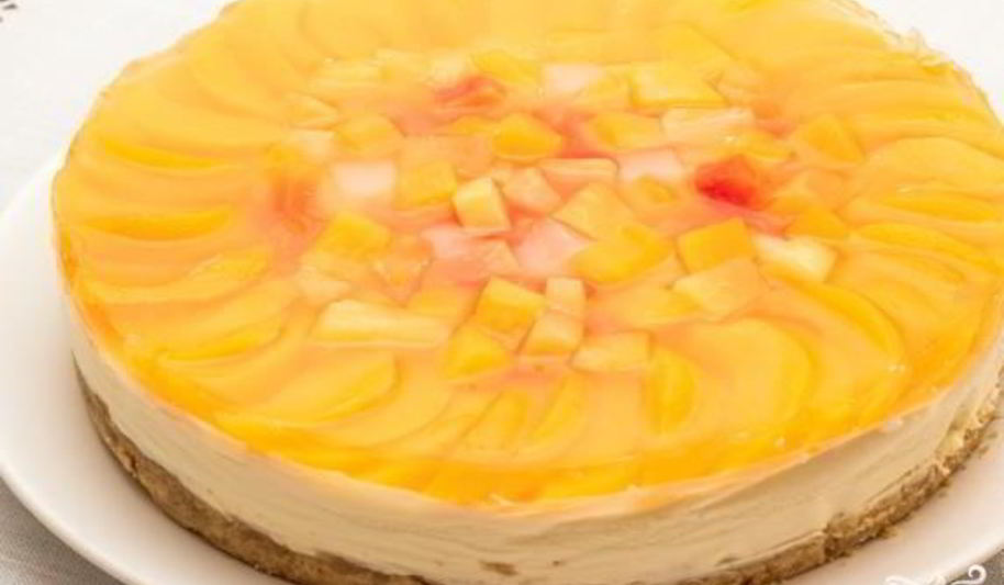 Рецепт чизкейк без выпечки с фруктами