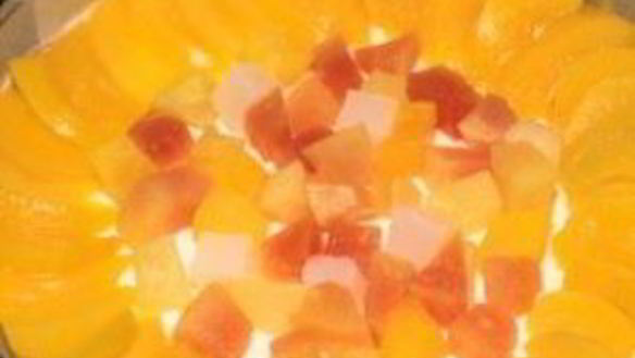 ШАГ 9. чизкейк без выпечки с фруктами