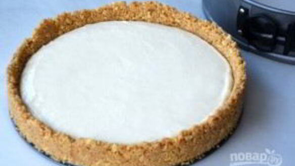 ШАГ 4. чизкейк без выпечки с сыром