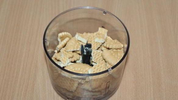 ШАГ 3. чизкейк на овсяной основе с вишней