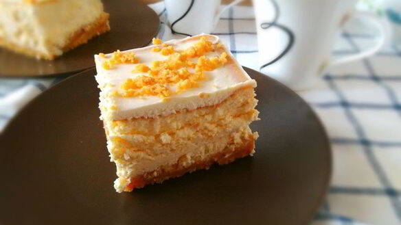 ШАГ 8. чизкейк на песочной основе