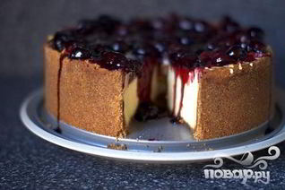 Чизкейк Нью-Йорк с вишней