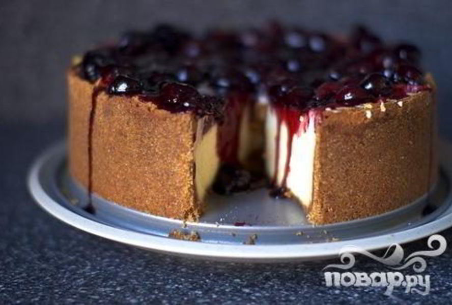 Чизкейк Нью-Йорк с вишней