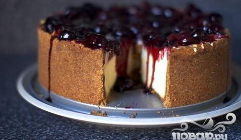 Рецепт чизкейк нью-йорк с вишней