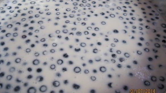 ШАГ 6. чизкейк с черникой без выпечки