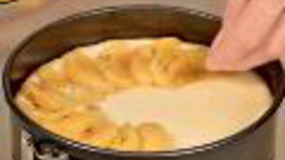 ШАГ 2. чизкейк с хурмой