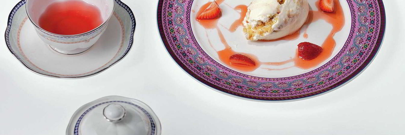 Чизкейк с клубникой