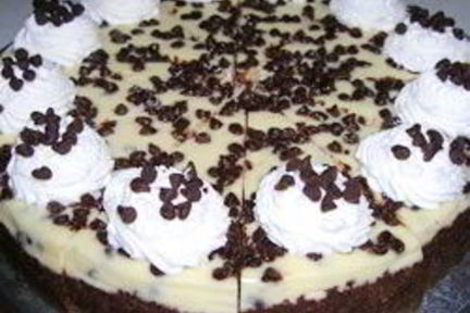 Чизкейк с шоколадной крошкой