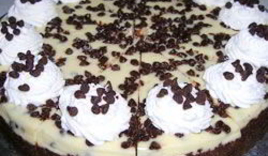 Рецепт чизкейк с шоколадной крошкой