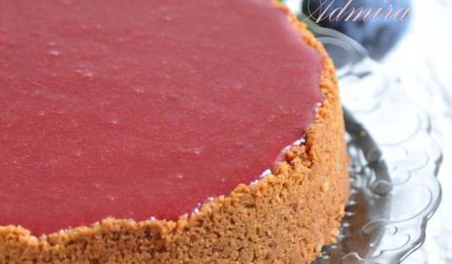 Рецепт чизкейк с сливовым покрытием