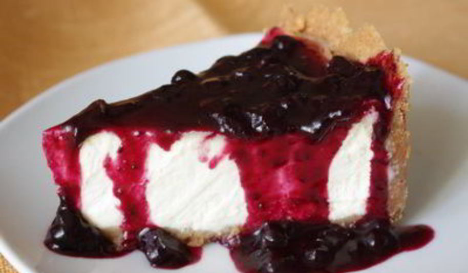 Рецепт чизкейк с топпингом из голубики