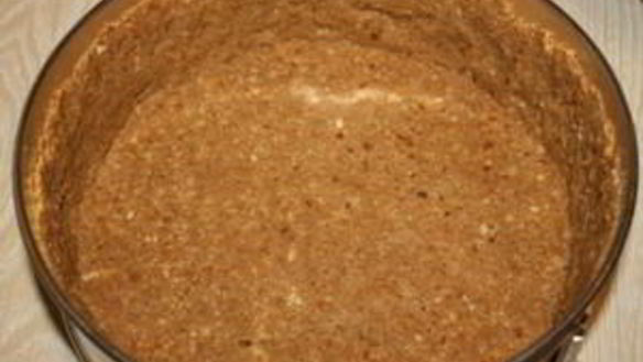 ШАГ 3. чизкейк с топпингом из голубики