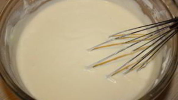 ШАГ 5. чизкейк с топпингом из голубики