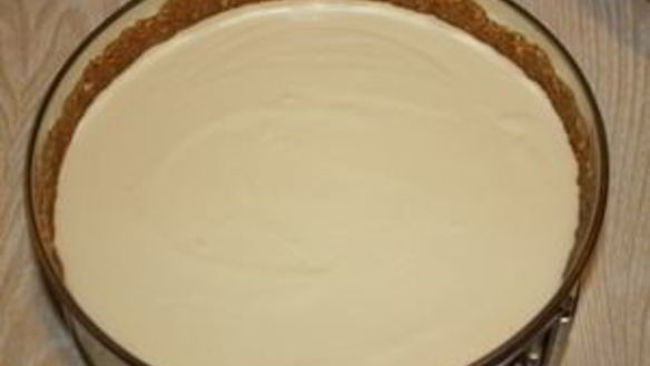 ШАГ 6. чизкейк с топпингом из голубики