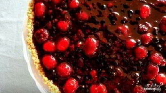 ШАГ 6. чизкейк с ягодами