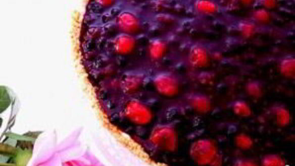 ШАГ 7. чизкейк с ягодами