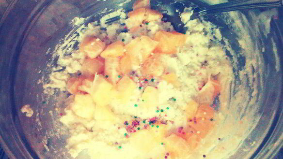 ШАГ 5. чизкейк творожный с мандарином