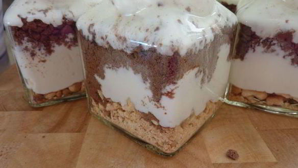 ШАГ 7. чизкейк в баночке