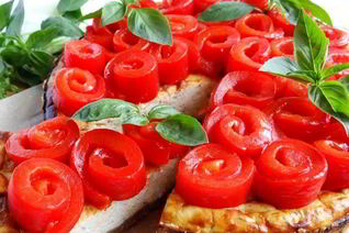 Домашний чизкейк с болгарским перцем