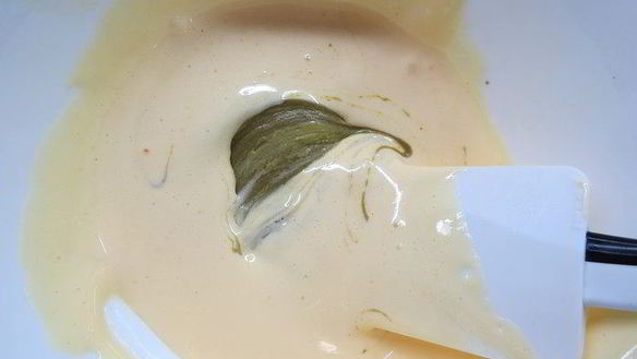 ШАГ 2. фисташковый чизкейк с малиной