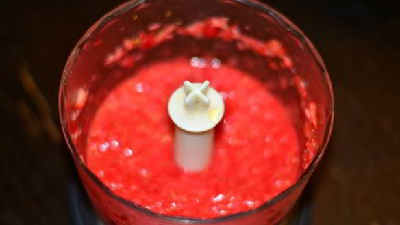 ШАГ 5. клубничный чизкейк в мультиварке