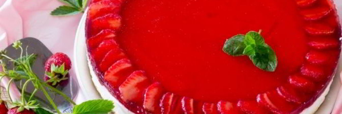 Клубничный чизкейк