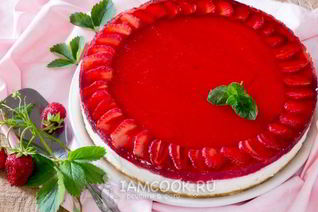 Клубничный чизкейк