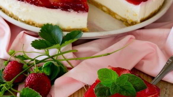 ШАГ 14. клубничный чизкейк