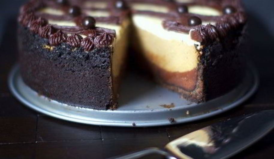 Рецепт кофейный чизкейк с помадкой