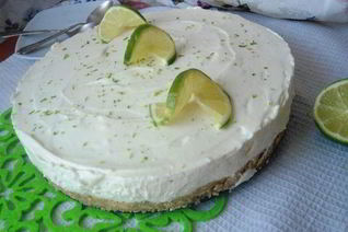 Лаймовый чизкейк без выпечки