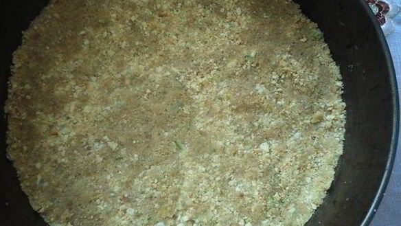 ШАГ 2. лаймовый чизкейк без выпечки