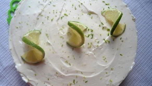 ШАГ 11. лаймовый чизкейк без выпечки