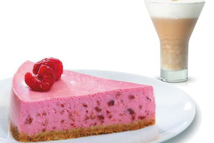 Малиновый чизкейк без выпечки