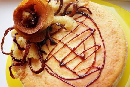 Мандариновый чизкейк