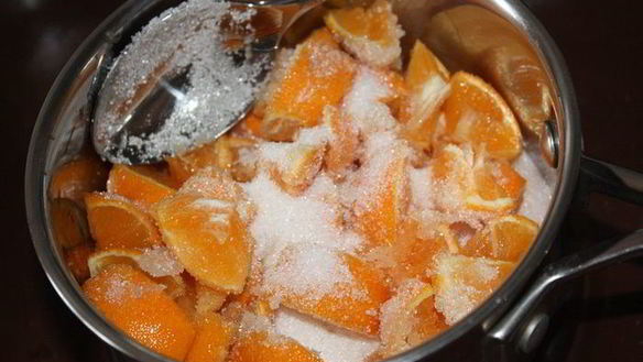 ШАГ 3. мандариновый чизкейк