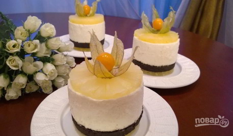 Рецепт мини-чизкейк