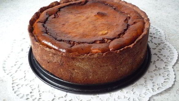 ШАГ 4. мраморный шоколадный чизкейк