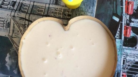 ШАГ 6. нежный чизкейк с голубикой