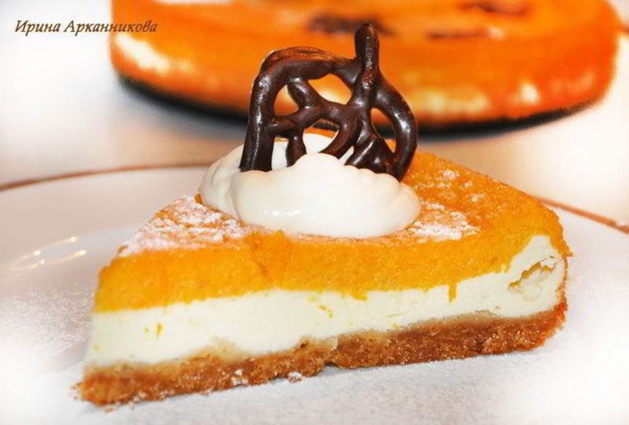 Осенний тыквенный чизкейк