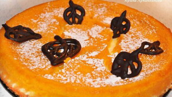 ШАГ 5. осенний тыквенный чизкейк