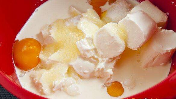 ШАГ 3. порционные чизкейки с киви и фисташками